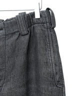 Elastic Waist Pants Fade Grey