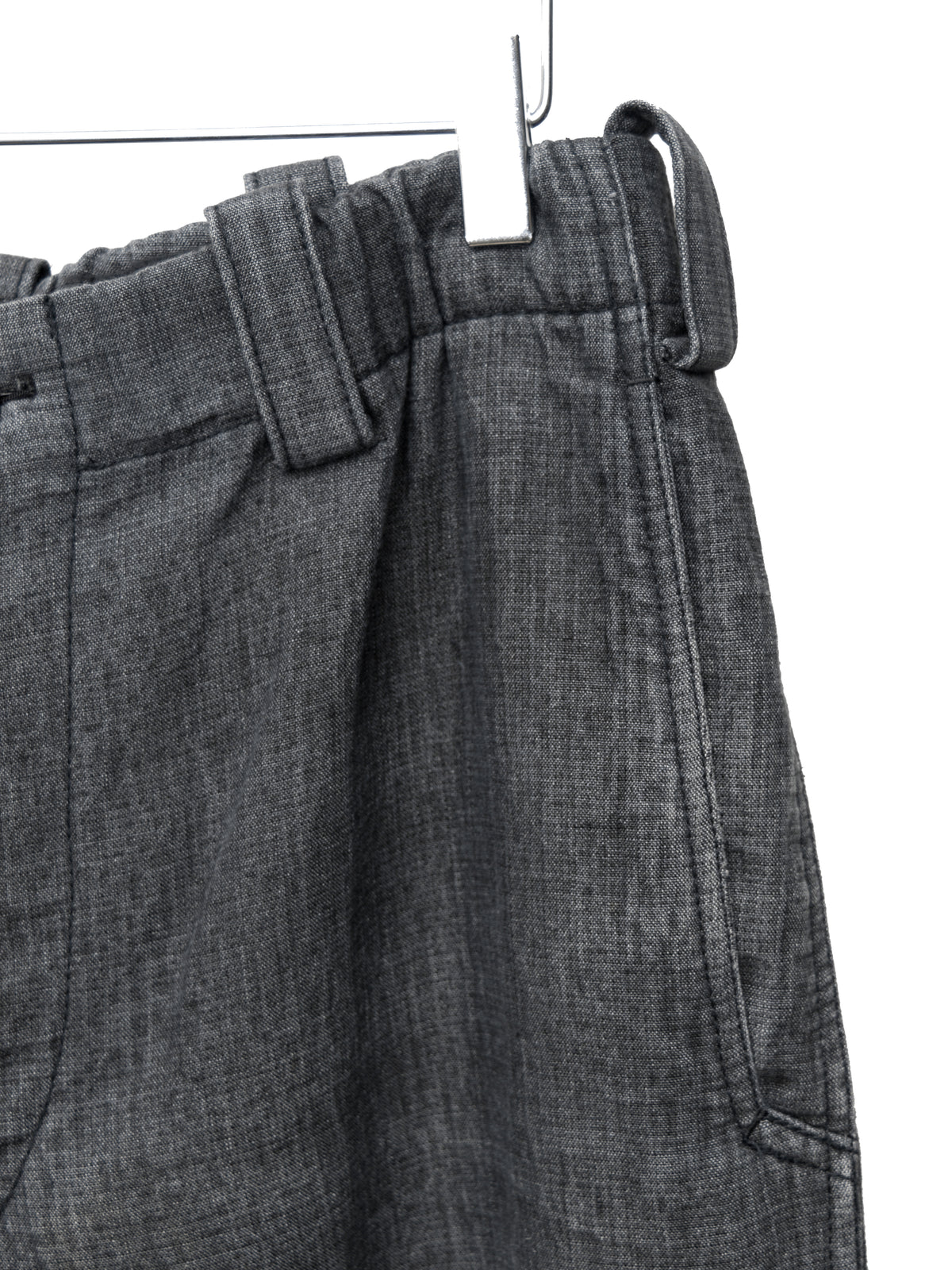Elastic Waist Pants Fade Grey