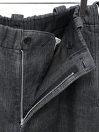 Elastic Waist Pants Fade Grey