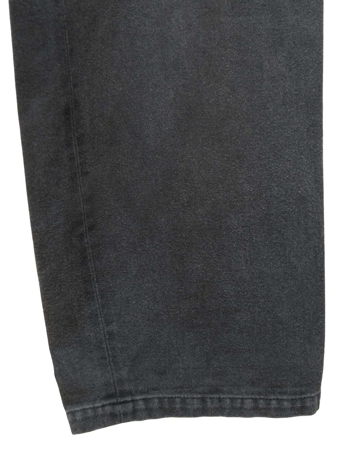 Gathered Pleat Jeans Grey