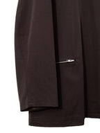 Hooded Zip Jacket Chocolate