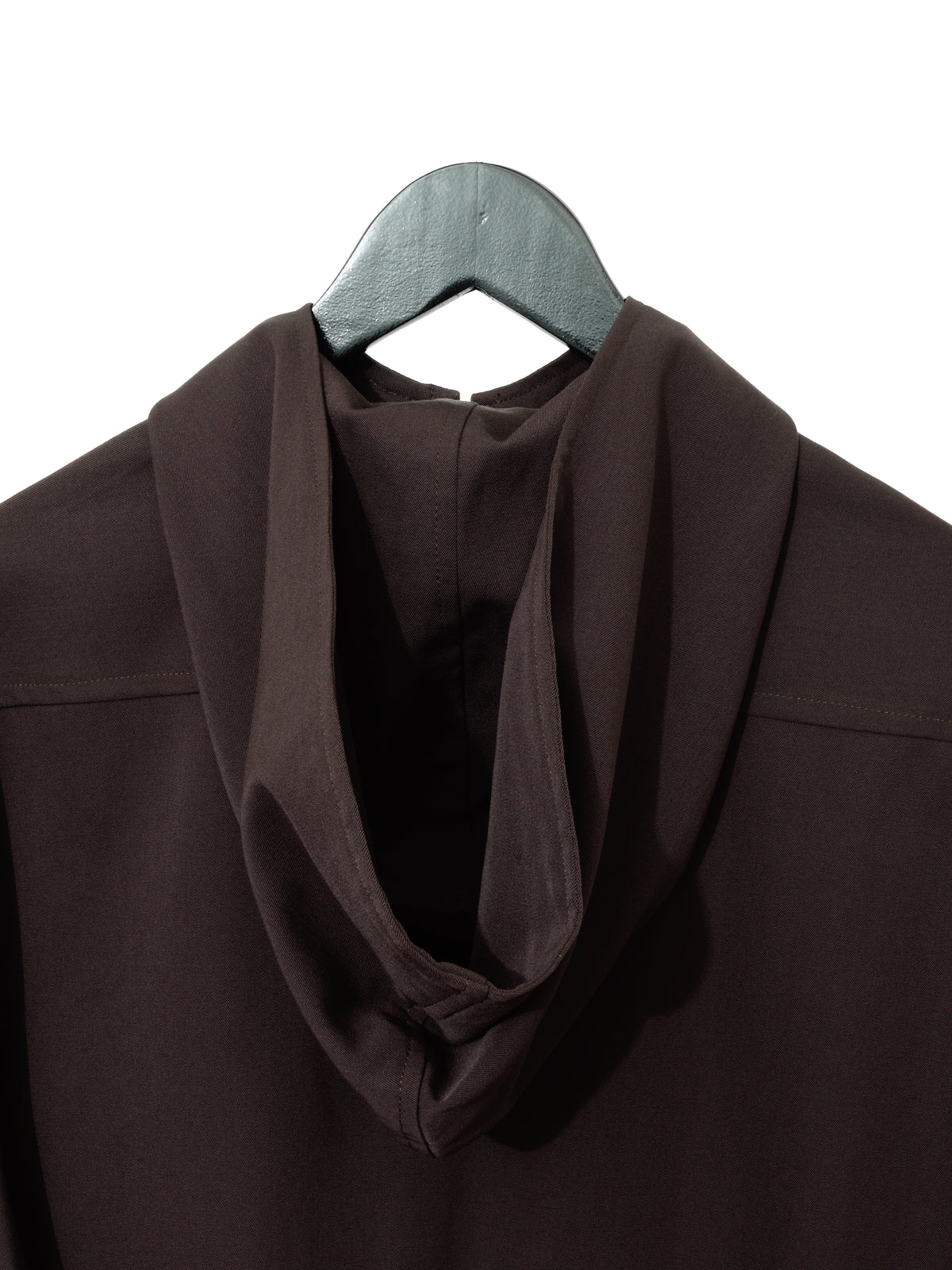 Hooded Zip Jacket Chocolate