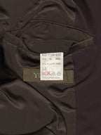 Hooded Zip Jacket Chocolate