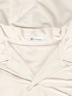 Open Collar Shirt Ivory