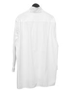 Zip Front Shirt White