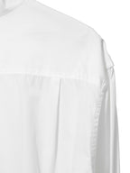 Zip Front Shirt White