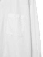 Zip Front Shirt White