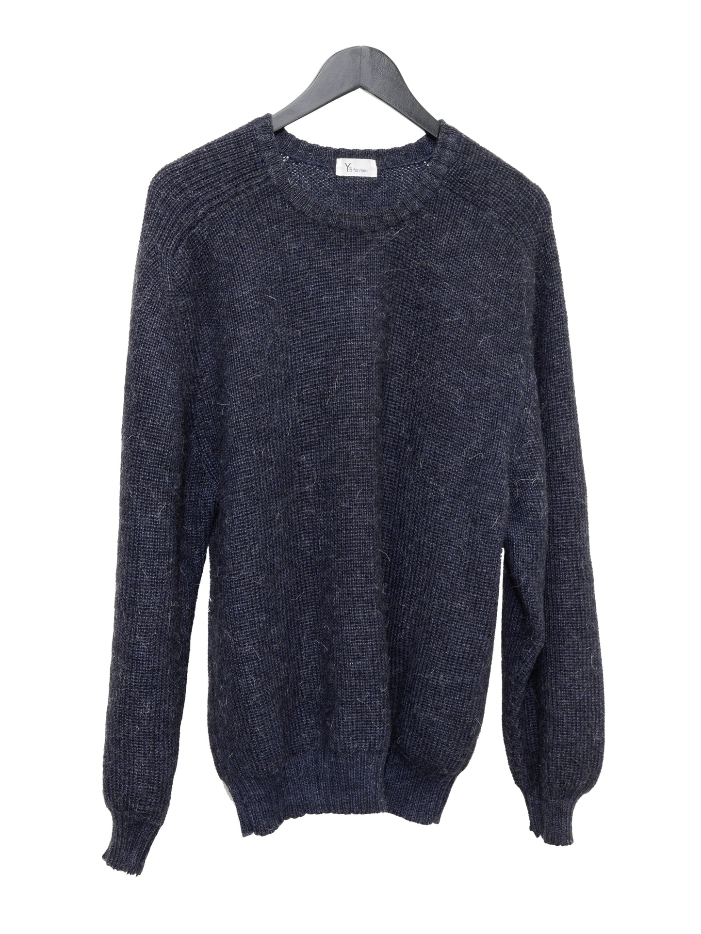 saddle pullover navy ∙ linen wool ∙ one size