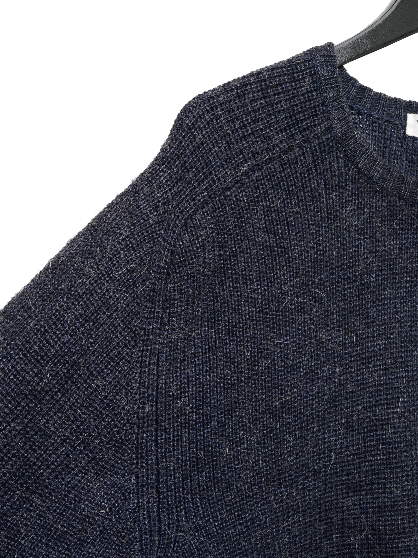 saddle pullover navy ∙ linen wool ∙ one size