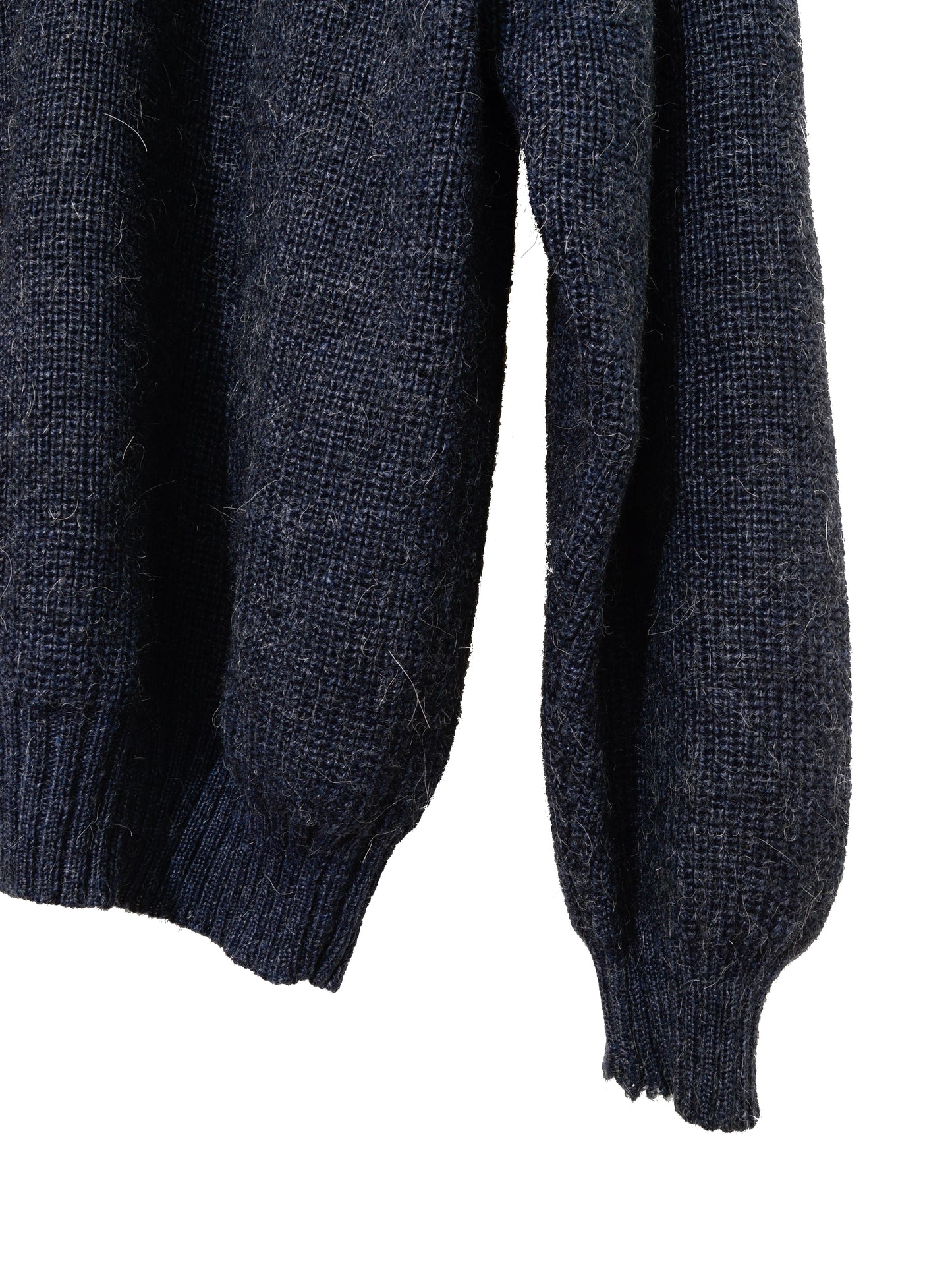 saddle pullover navy ∙ linen wool ∙ one size