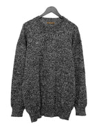 Knit Pullover Black Melange