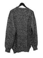 Knit Pullover Black Melange