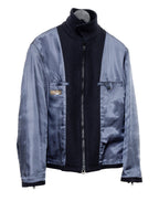 Zip Blouson Navy