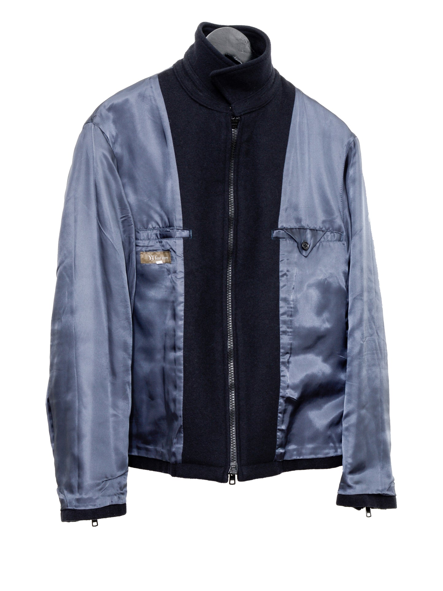 zip blouson navy ∙ melton wool nylon ∙ medium