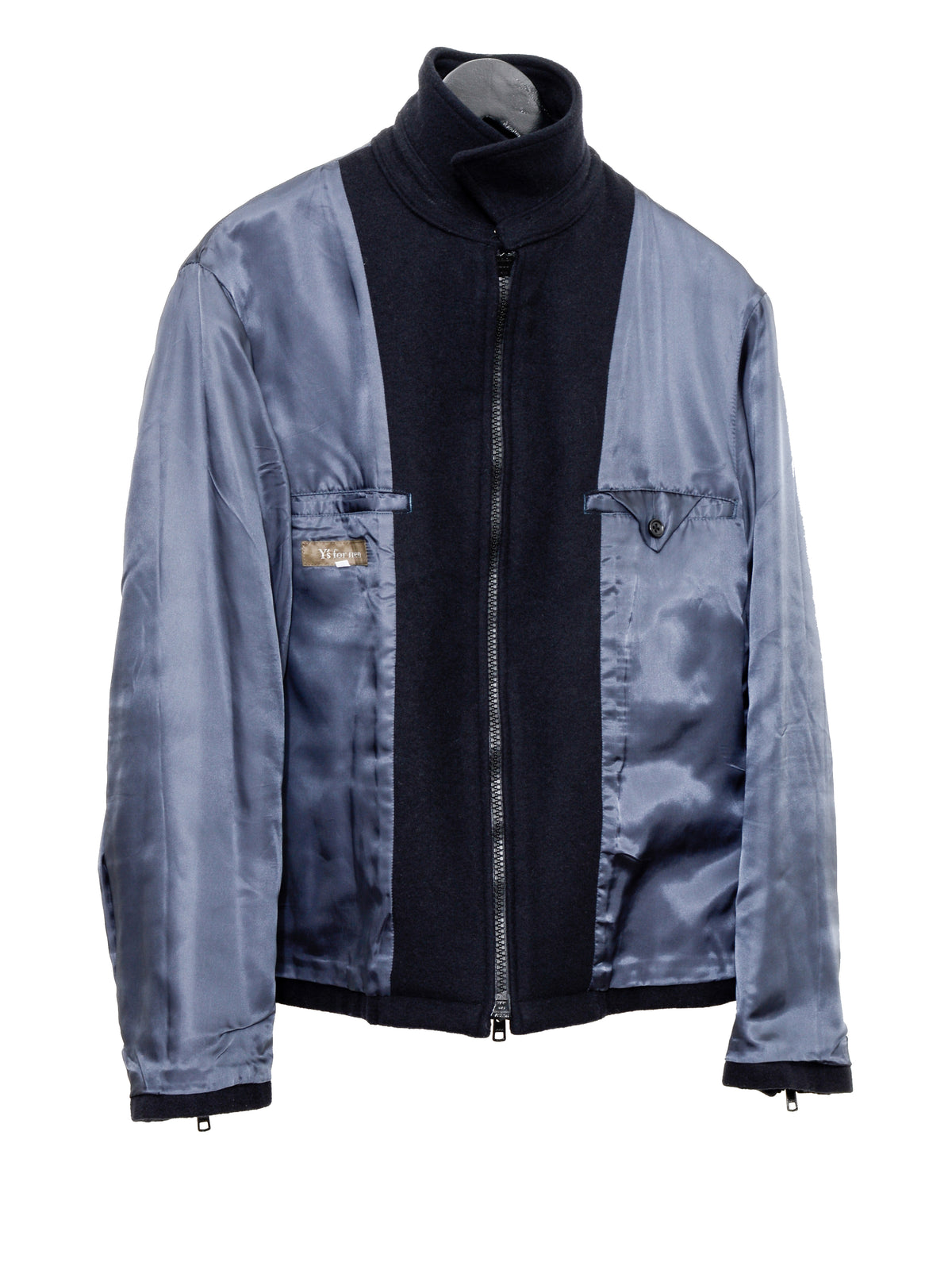 Zip Blouson Navy