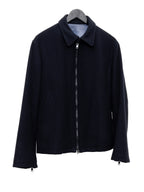 Zip Blouson Navy