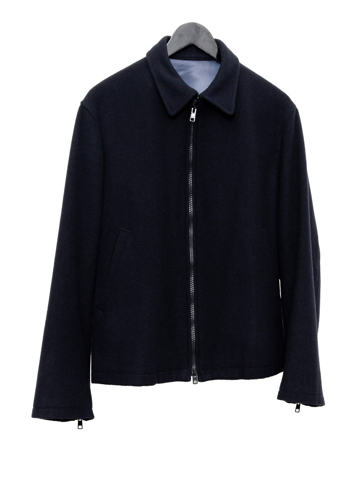 Zip Blouson Navy