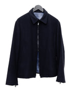 Zip Blouson Navy