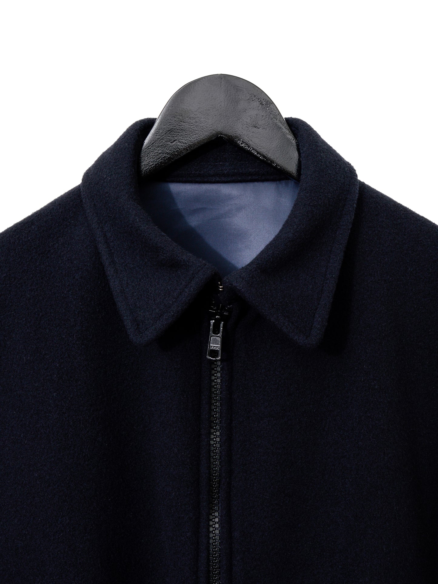 zip blouson navy ∙ melton wool nylon ∙ medium