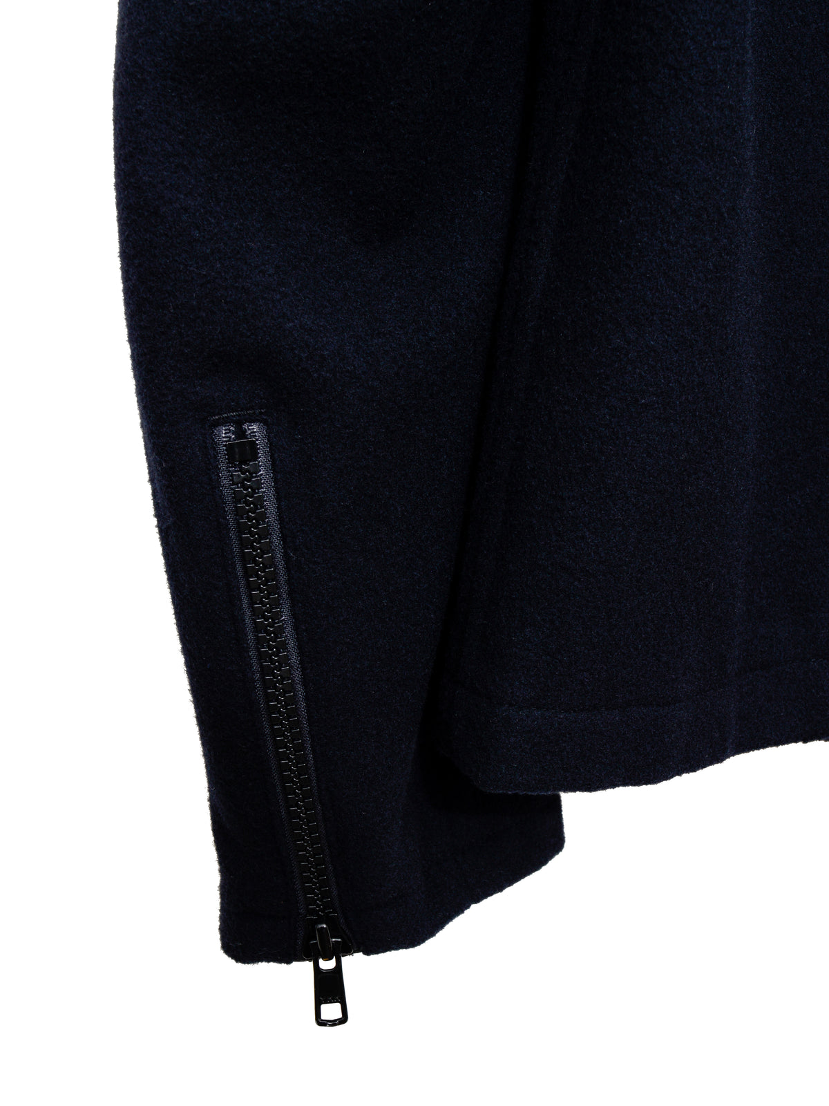 Zip Blouson Navy