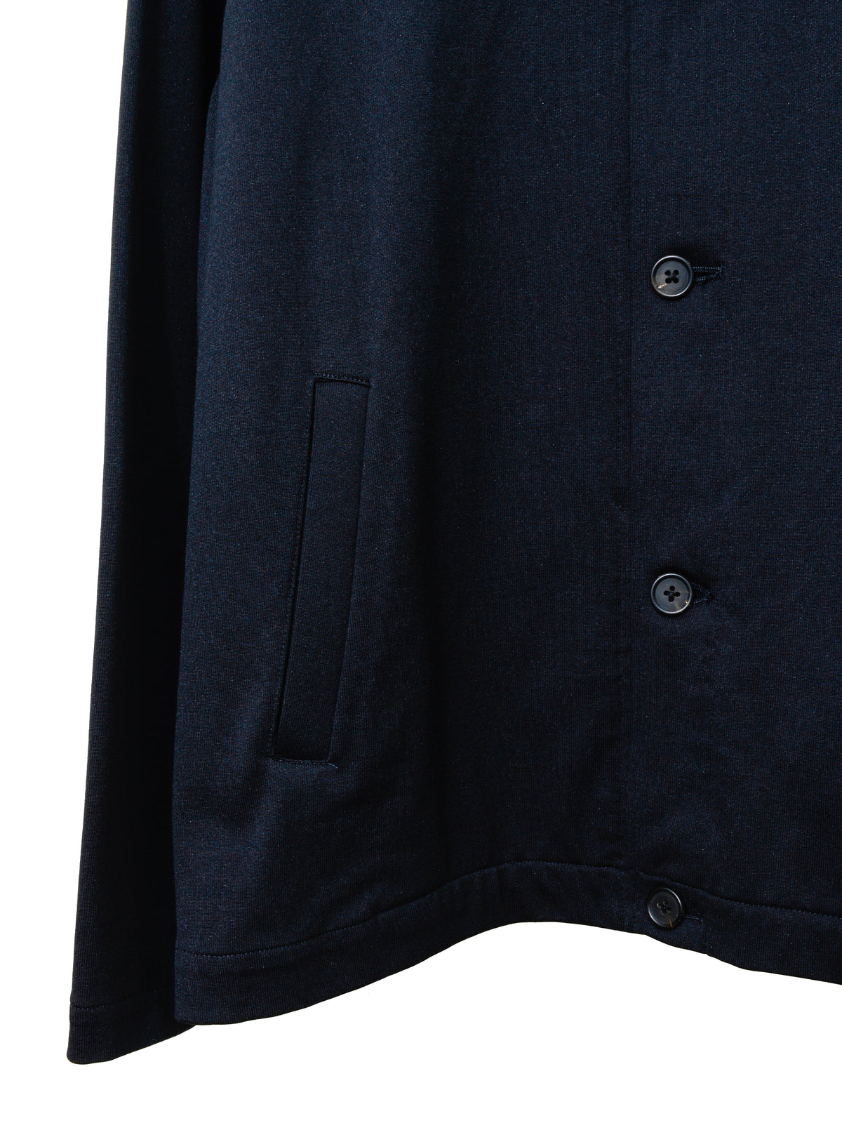 Suede Collar Blouson Navy