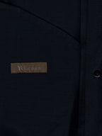 Suede Collar Blouson Navy