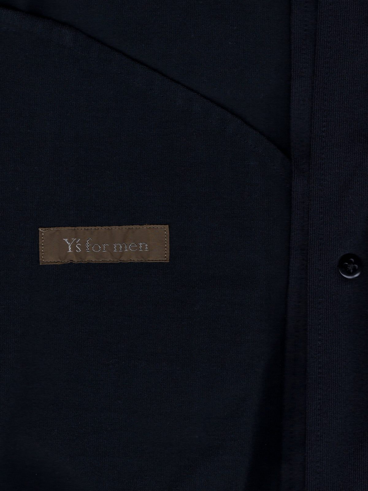 Suede Collar Blouson Navy