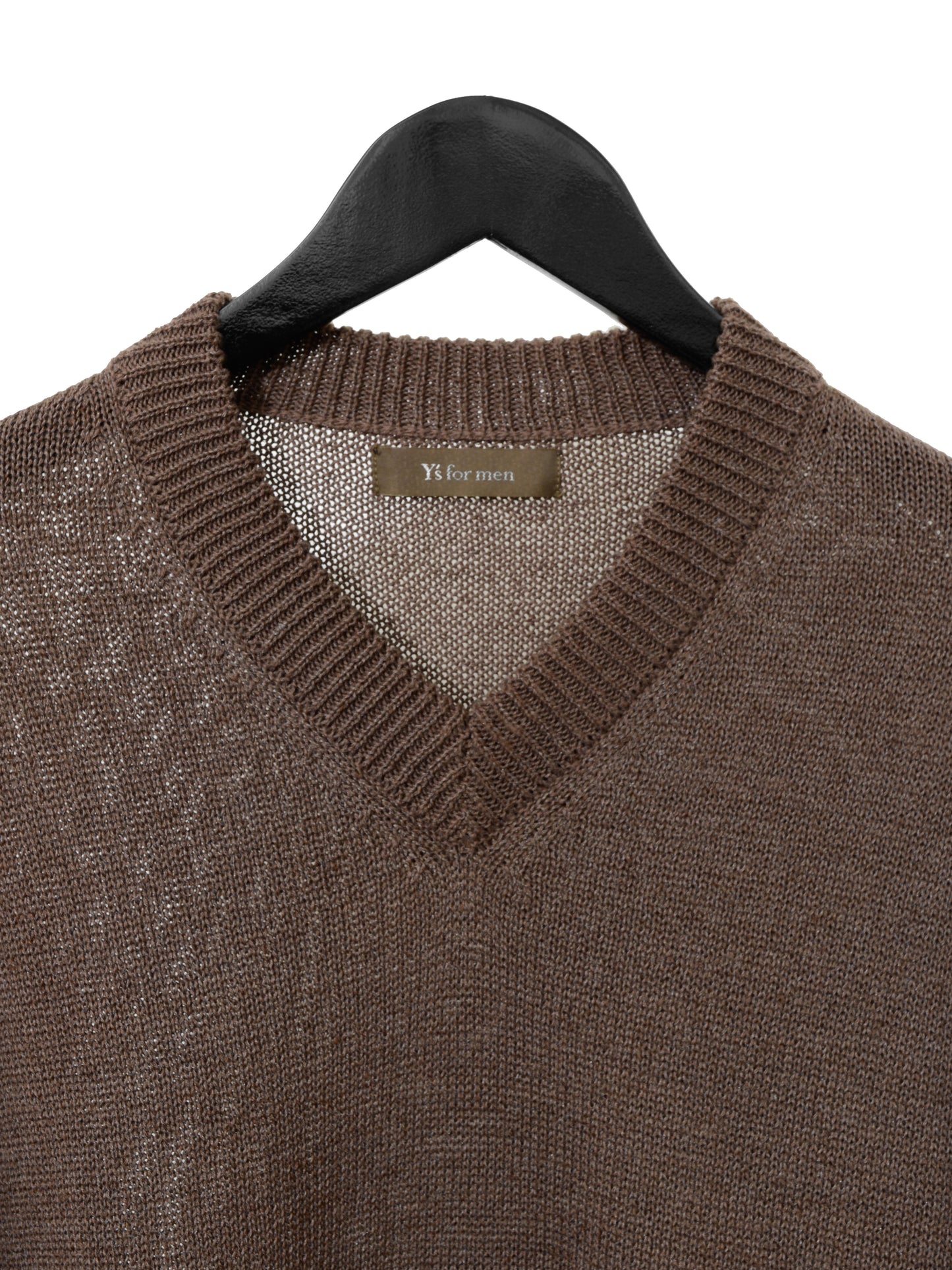 knit pullover acorn ∙ linen poly ∙ one size