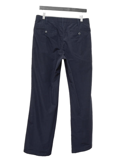 straight pants navy ∙ cotton poly ∙ small