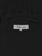 Zip Front Shirt Black