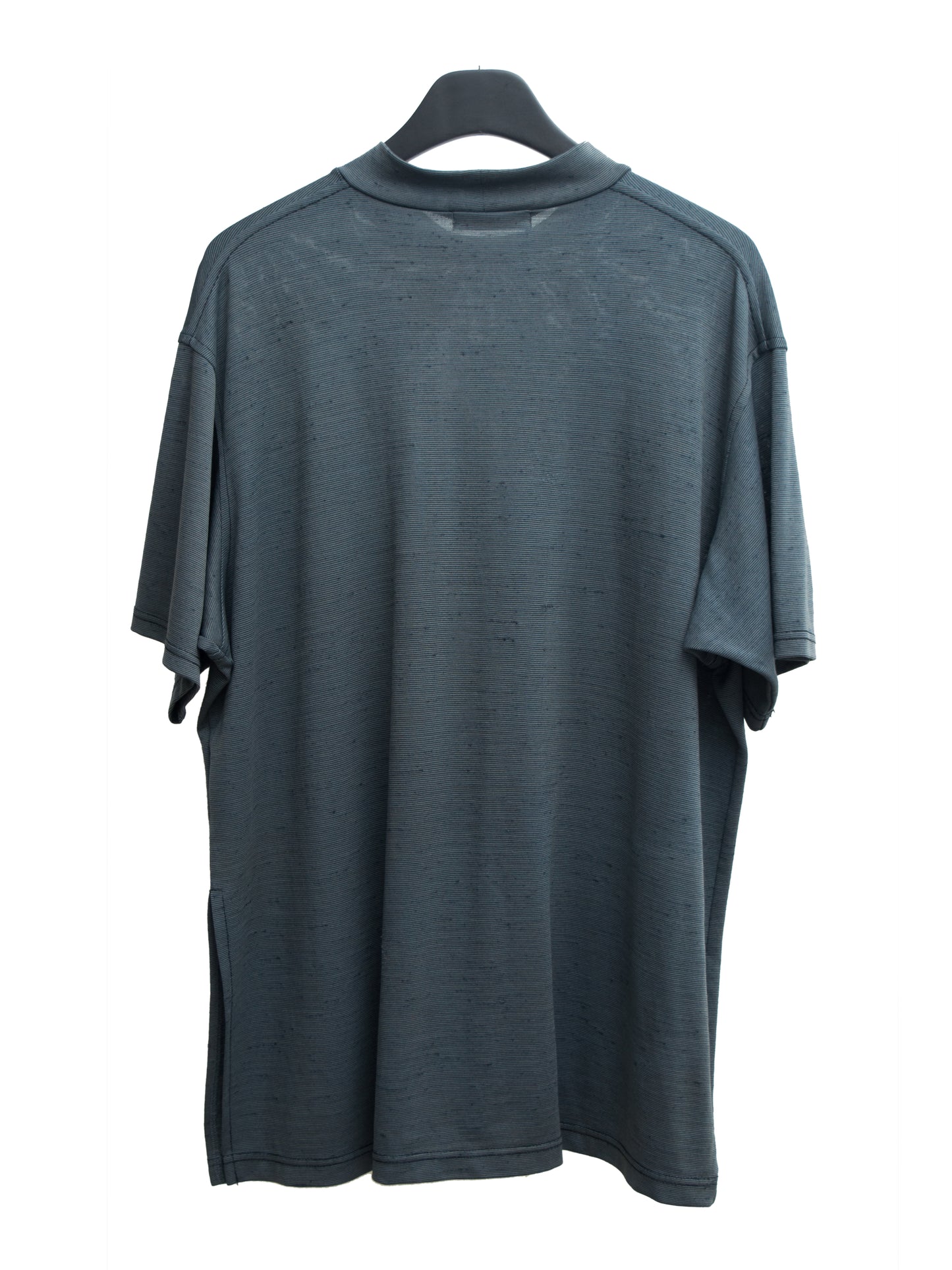 mockneck tee teal ∙ rayon nylon ∙ one size