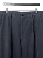 Single Pleat Trousers Lead