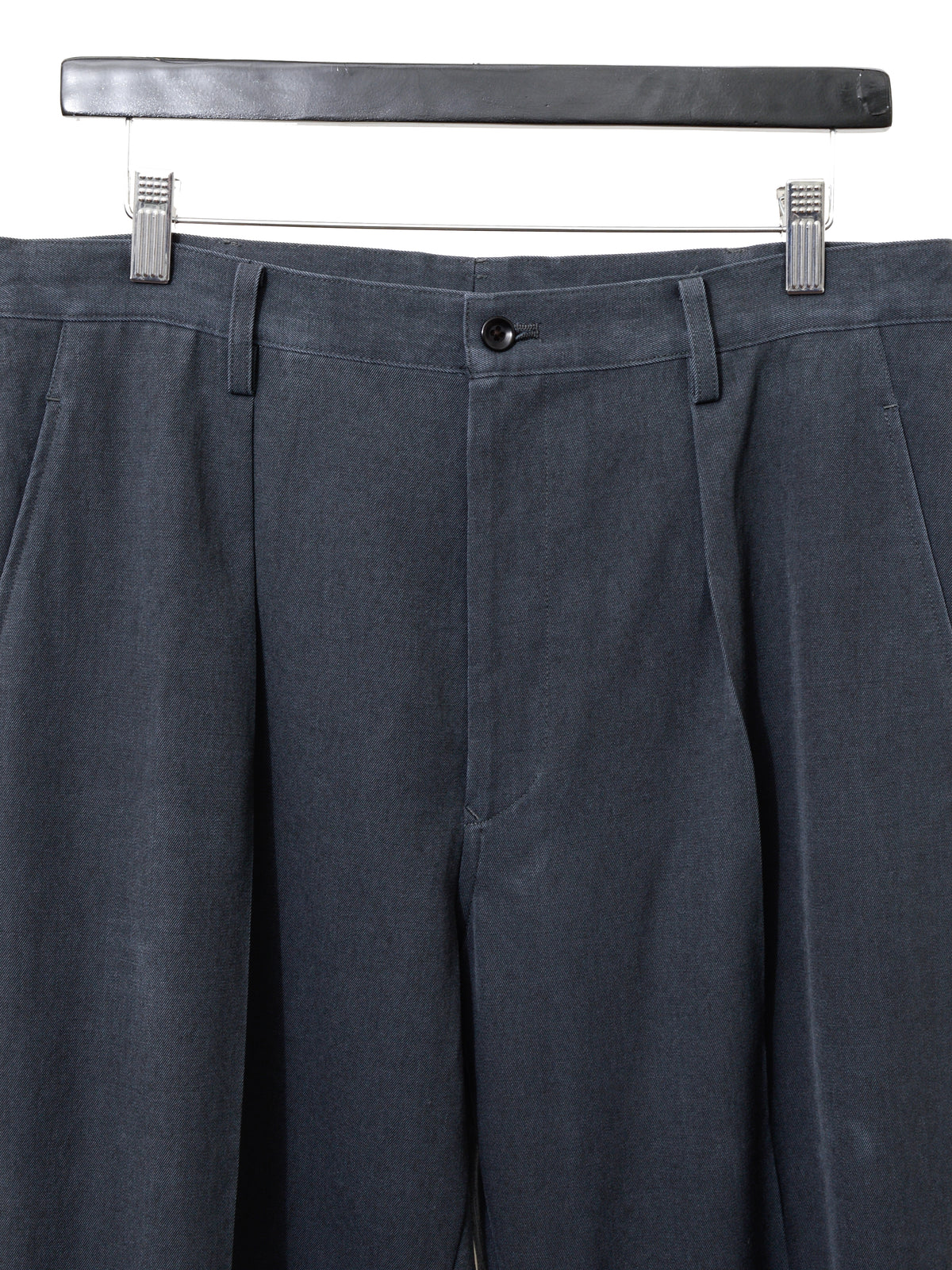 Single Pleat Trousers Lead