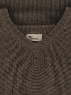Saddle Pullover Wheat