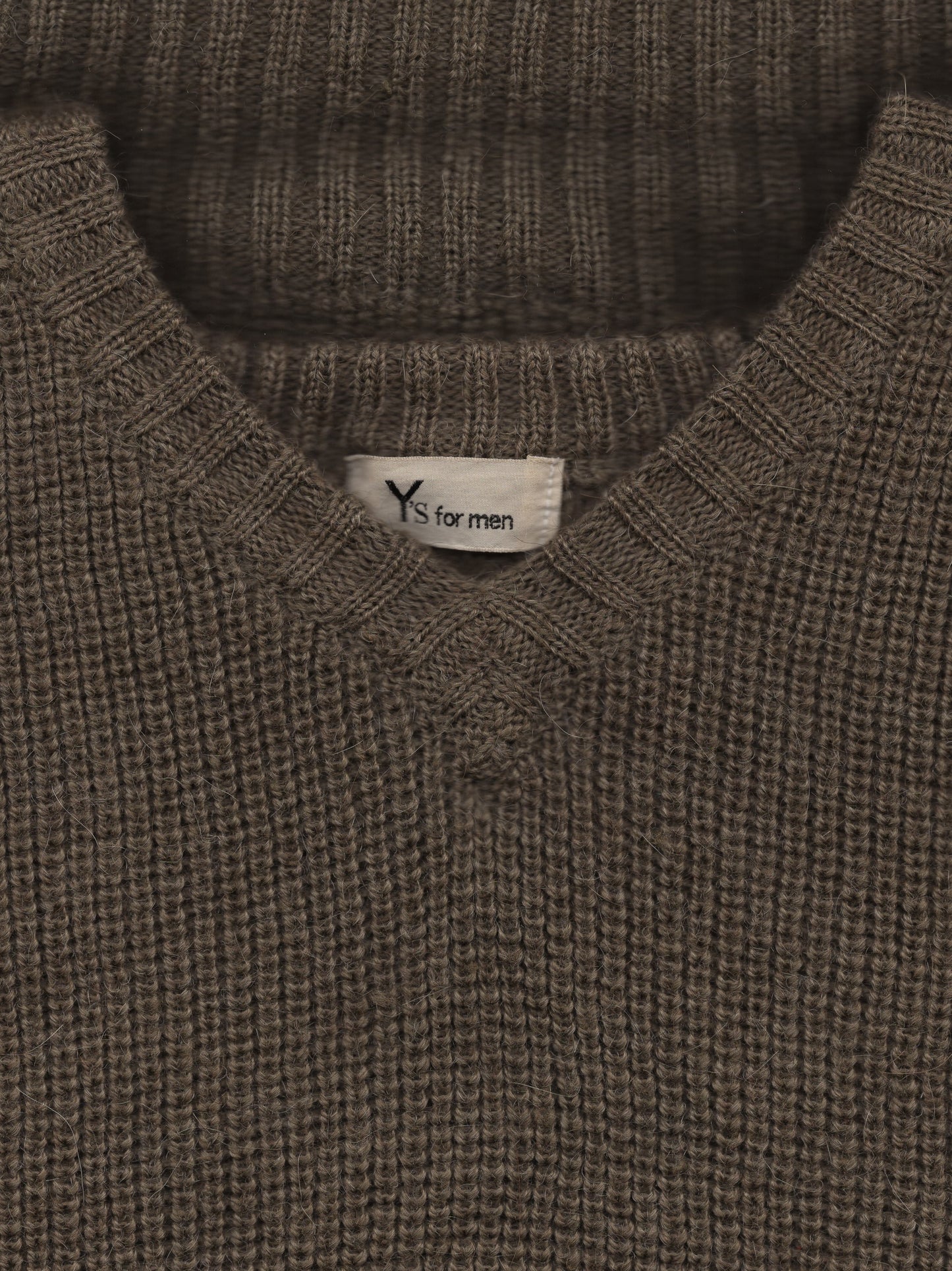 saddle pullover wheat ∙ linen wool ∙ one size