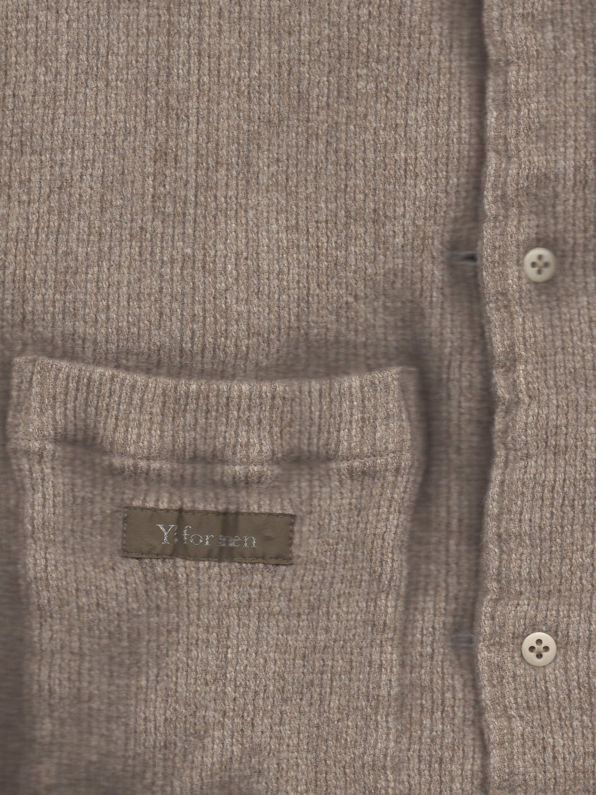 Knit Chore Jacket Straw