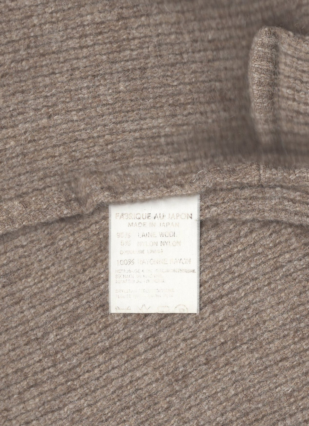 Knit Chore Jacket Straw