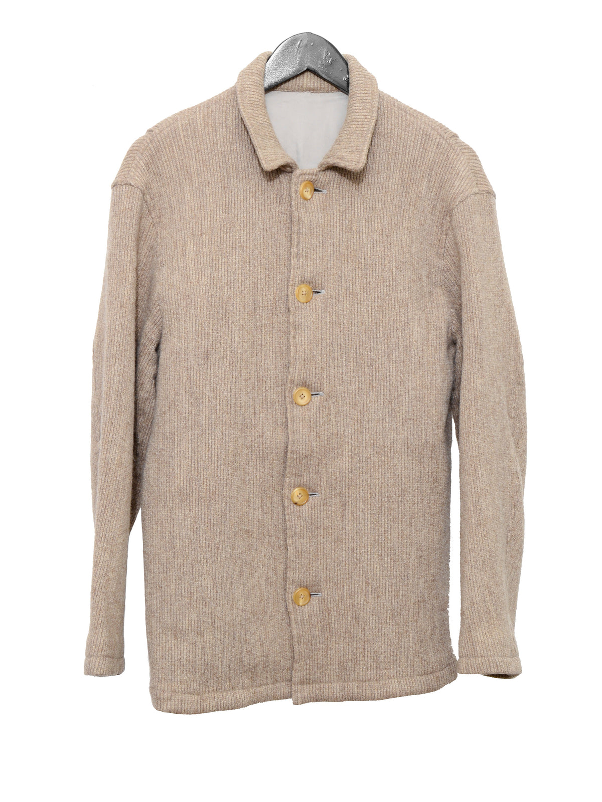 Knit Chore Jacket Straw