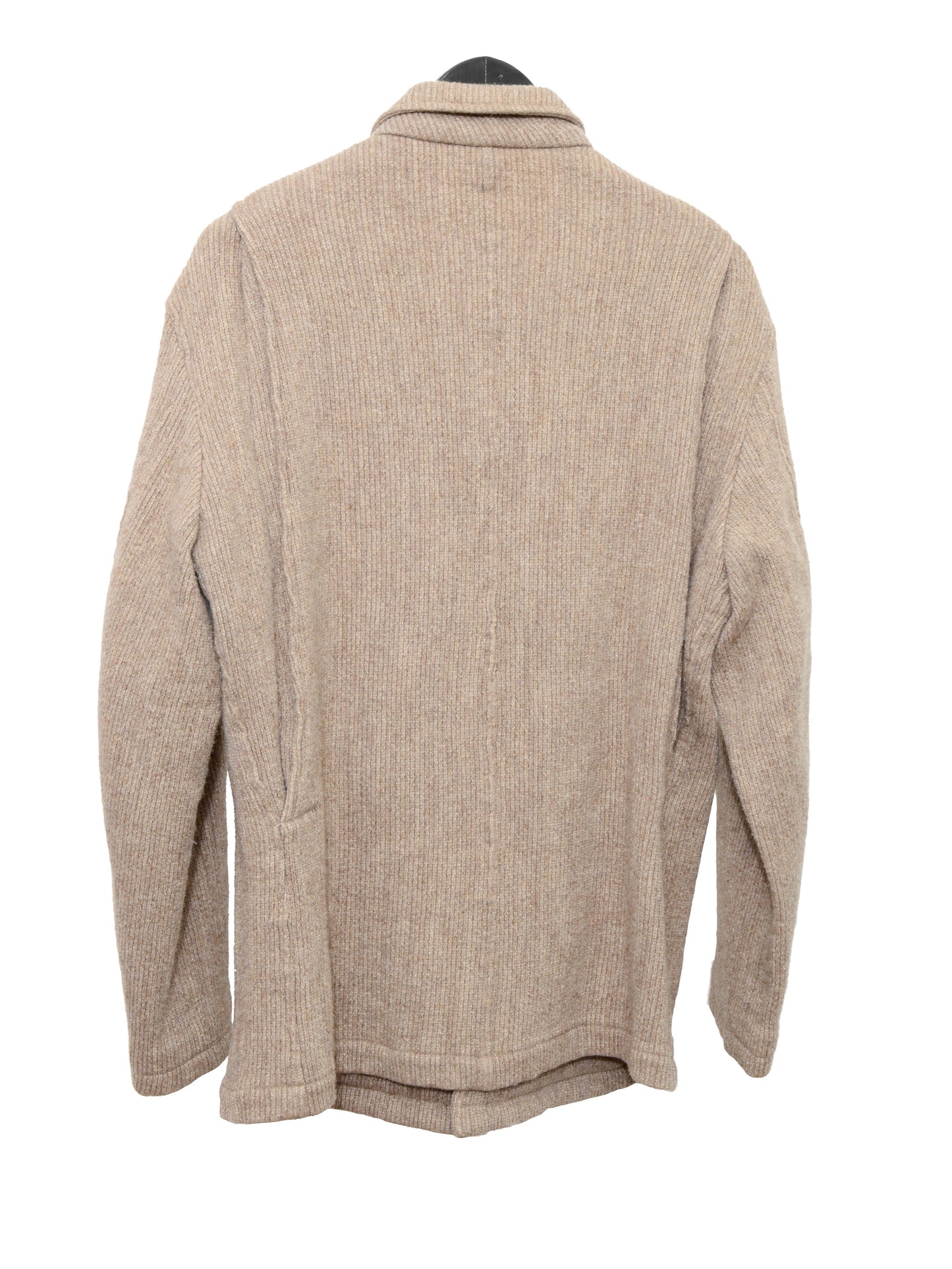knit chore jacket straw ∙ wool nylon ∙ one size