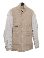 Knit Chore Jacket Straw