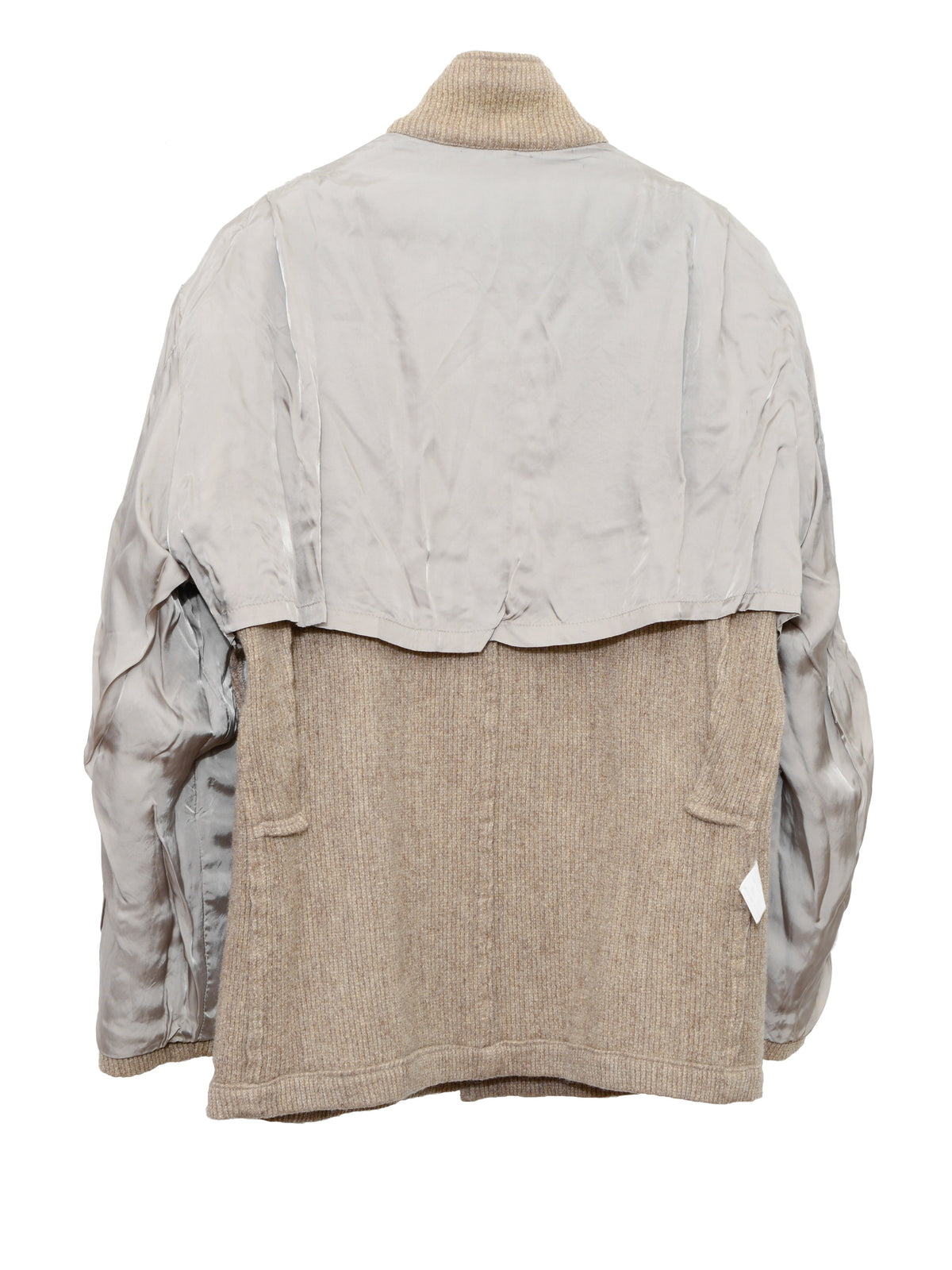 Knit Chore Jacket Straw
