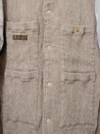 Knit Chore Jacket Straw