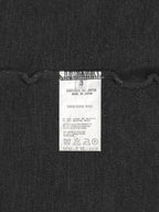 Double Zip Cardigan Dark Grey