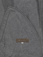 Zip Front Blouson Dark Grey
