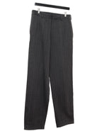 Cinch Back Pants Dark Grey