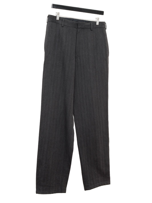 cinch back pants dark grey ∙ herringbone cotton ∙ medium