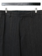 Cinch Back Pants Dark Grey