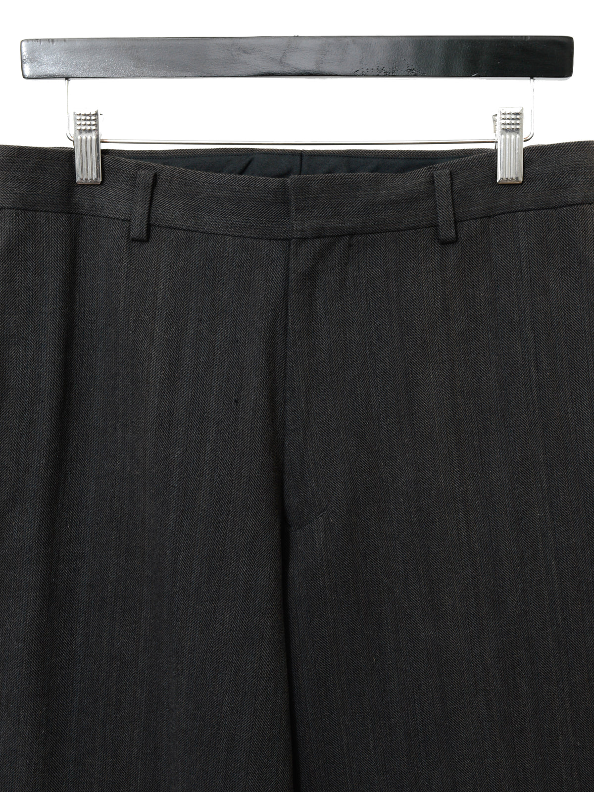 Cinch Back Pants Dark Grey