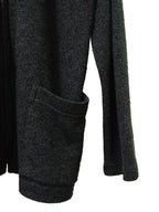 Zip Front Shirt Dark Grey