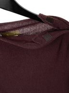 Boatneck Top Maroon